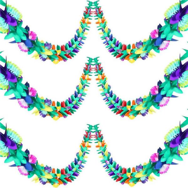 party decoration reusable hawaii holiday kindergarten shop wedding three-dimensional paper garland 3 meters colorful ribbon
party decoration reusable hawaii holiday kindergarten shop wedding three-dimensional paper garland 3 meters colorful ribbon