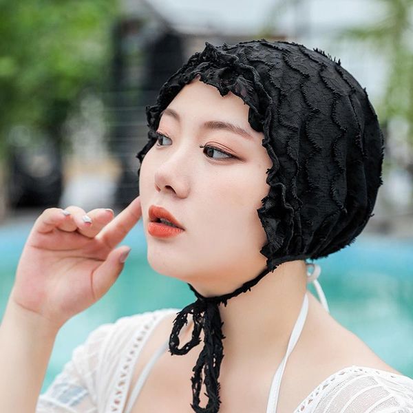 fashion lace swimming pool caps swimming hat women girls long hair bathing cap swim size sport turban outdoor tether design
fashion lace swimming pool caps swimming hat women girls long hair bathing cap swim size sport turban outdoor tether design
