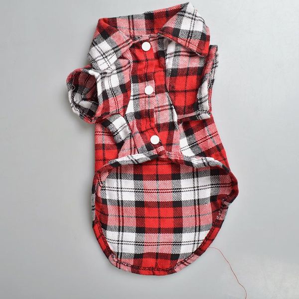 dog apparel cotton pet puppy shirt vests plaid stripe breathable cat grid costumes summer clothes jacket coats 
dog apparel cotton pet puppy shirt vests plaid stripe breathable cat grid costumes summer clothes jacket coats
