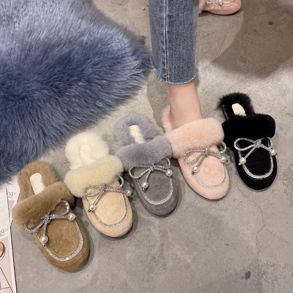 slippers winter woman slipper glitter slides butterfly-knot sliders shoes pantofle flock lady fashion fur flip flops cover toe low jelly, Black
slippers winter woman slipper glitter slides butterfly-knot sliders shoes pantofle flock lady fashion fur flip flops cover toe low jelly, Black