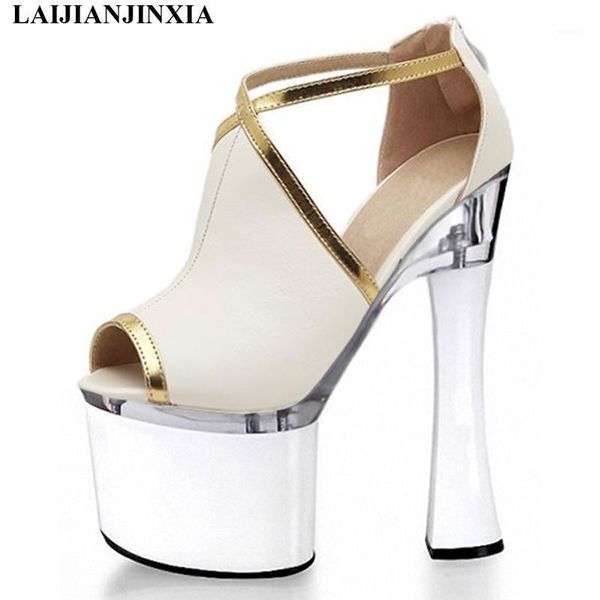 peep toe women's 18cm square high heels pole dance shoes night club party dancing platform sandals1, Black
peep toe women's 18cm square high heels pole dance shoes night club party dancing platform sandals1, Black