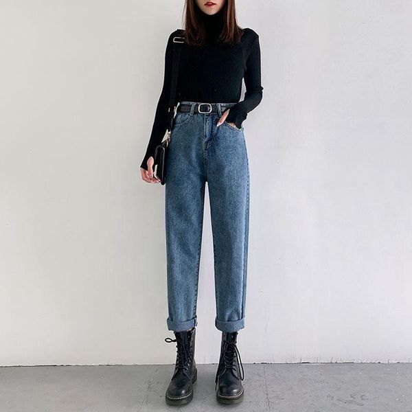 woman jeans fashion straight wide leg pants high waist casual baggy jeans 2021 new female streetwear loose denim mom trousers, Blue
woman jeans fashion straight wide leg pants high waist casual baggy jeans 2021 new female streetwear loose denim mom trousers, Blue