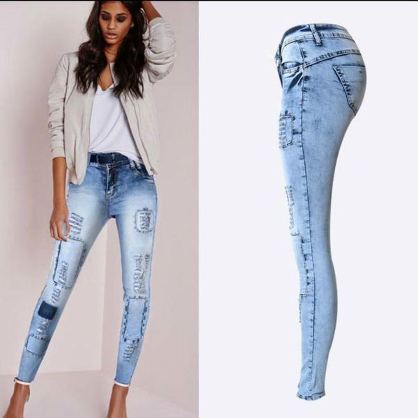 women's jeans women plus size ripped for stretched low waist ladies pencel trousers pants woman mom summer skinny, Blue
women's jeans women plus size ripped for stretched low waist ladies pencel trousers pants woman mom summer skinny, Blue