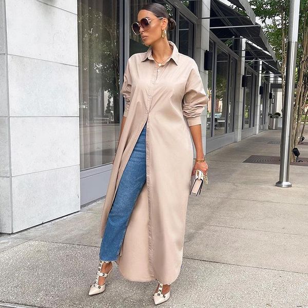 women's trench coats ewsfv 2022 dress qiu dong fund is fashionable and recreational lapel pure color long ungarment shirt coat, Tan;black
women's trench coats ewsfv 2022 dress qiu dong fund is fashionable and recreational lapel pure color long ungarment shirt coat, Tan;black