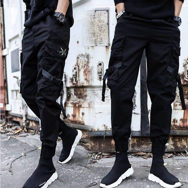 2021 new casual style cotton streetwear black hip hop men's corridors multi-pocket male pants mrao
2021 new casual style cotton streetwear black hip hop men's corridors multi-pocket male pants mrao