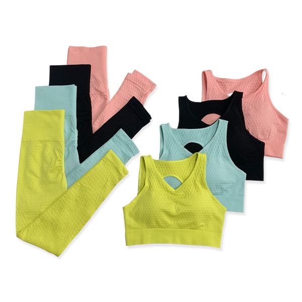 women's pants & capris solid women yoga sets fitness sports tank bras suits gym wear seamless mesh leggings running clothing t, Black;white
women's pants & capris solid women yoga sets fitness sports tank bras suits gym wear seamless mesh leggings running clothing t, Black;white