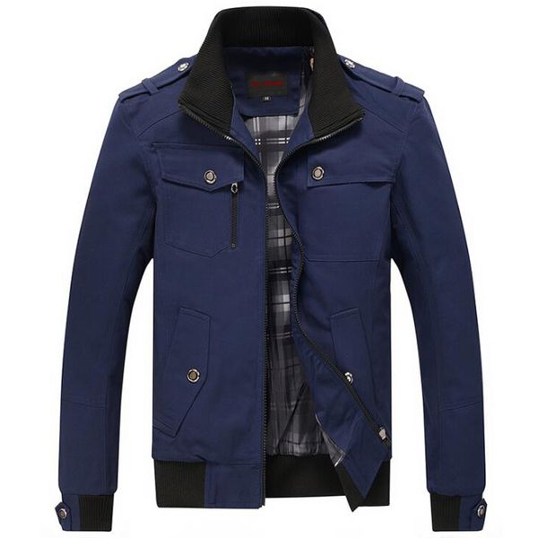 men's jackets cotton jacket men stand collar outerwear casual mens washed coat plus size male fashion coats, Black;brown
men's jackets cotton jacket men stand collar outerwear casual mens washed coat plus size male fashion coats, Black;brown