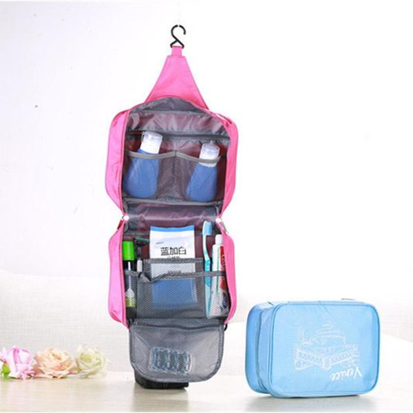 bathroom storage & organization portable large capacity cosmetic bag with hanging hook for travel
bathroom storage & organization portable large capacity cosmetic bag with hanging hook for travel