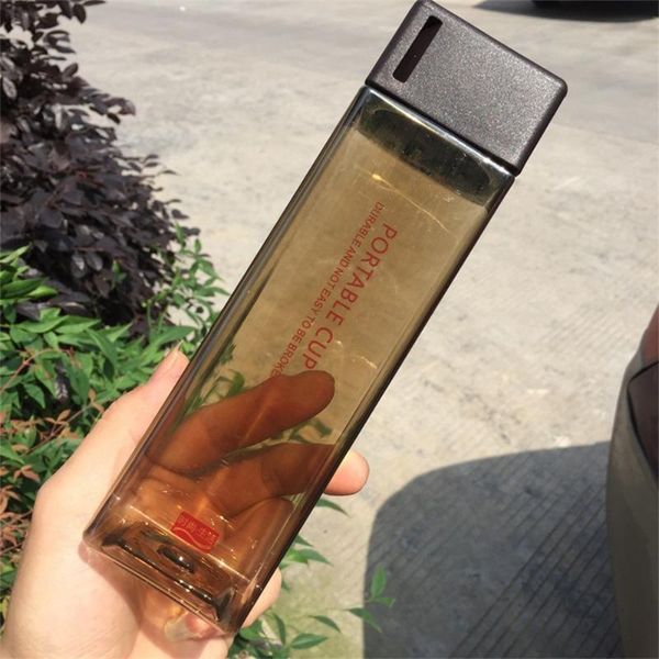 mugs 450ml transparent square plastic matte water cup outdoor cold juice sports with portable milk rope
mugs 450ml transparent square plastic matte water cup outdoor cold juice sports with portable milk rope