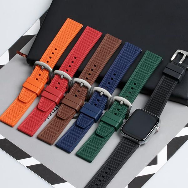 watch bands zovne fkm material band waterproof waffle fluorine rubber strap 20mm 22mm for samsung huawei sport men, Black;brown
watch bands zovne fkm material band waterproof waffle fluorine rubber strap 20mm 22mm for samsung huawei sport men, Black;brown