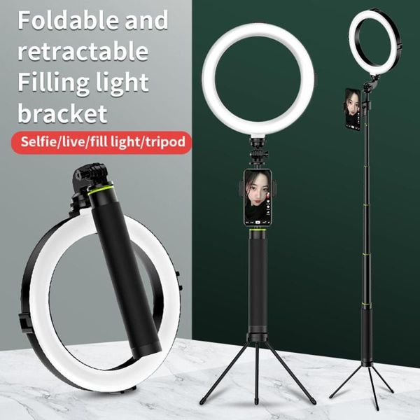 8" led ring light 1500lm bright dimmable ring light with adjutsable tripod and phone holder for live streaming makeup and more
8" led ring light 1500lm bright dimmable ring light with adjutsable tripod and phone holder for live streaming makeup and more