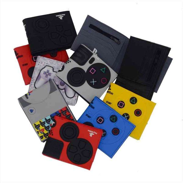 various color playstation 3d print wallets carteira pvc folded purse with coin pocket creative for male female games wallet, Red;black
various color playstation 3d print wallets carteira pvc folded purse with coin pocket creative for male female games wallet, Red;black