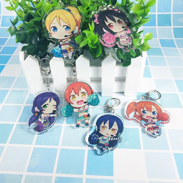 love live anime key chain women cartoon figure acrylic nozomi tojo keyring girls keychains key holder pendants jewelry llaveros, Slivery;golden
love live anime key chain women cartoon figure acrylic nozomi tojo keyring girls keychains key holder pendants jewelry llaveros, Slivery;golden