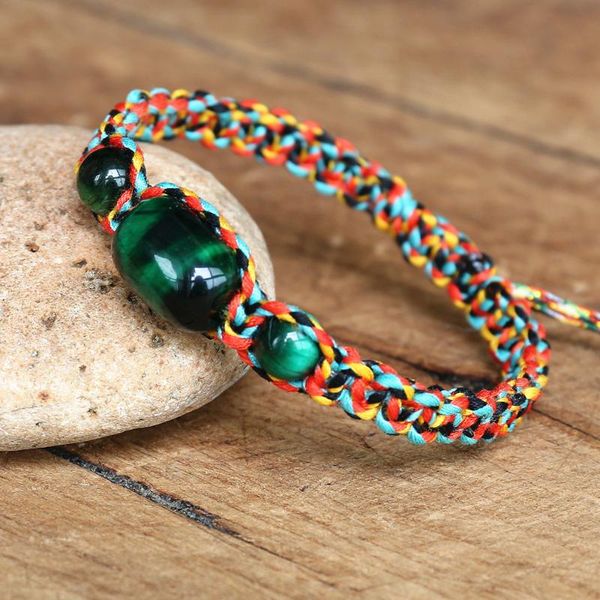 charm bracelets handmade natural green tiger eye stone braided yoga lucky friendship couple bracelet, Golden;silver
charm bracelets handmade natural green tiger eye stone braided yoga lucky friendship couple bracelet, Golden;silver