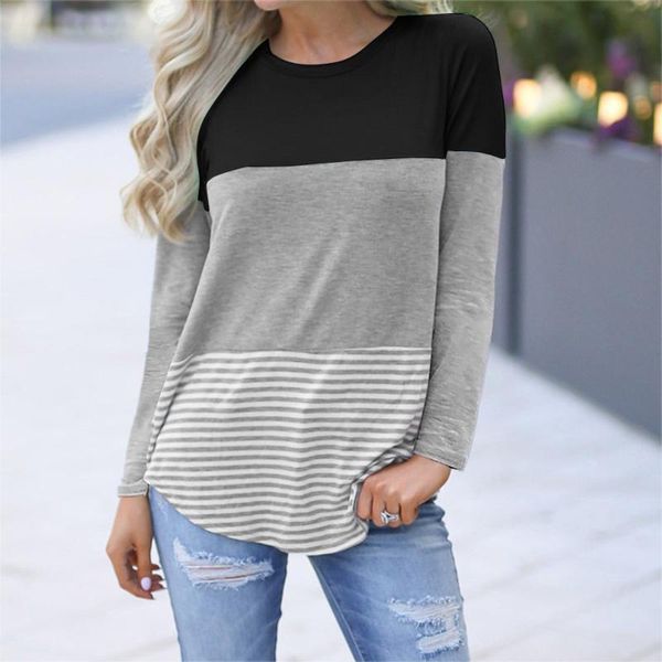 women's t-shirt 2021 european and american style lace stripe stitching long-sleeved breastfeeding top, White
women's t-shirt 2021 european and american style lace stripe stitching long-sleeved breastfeeding top, White