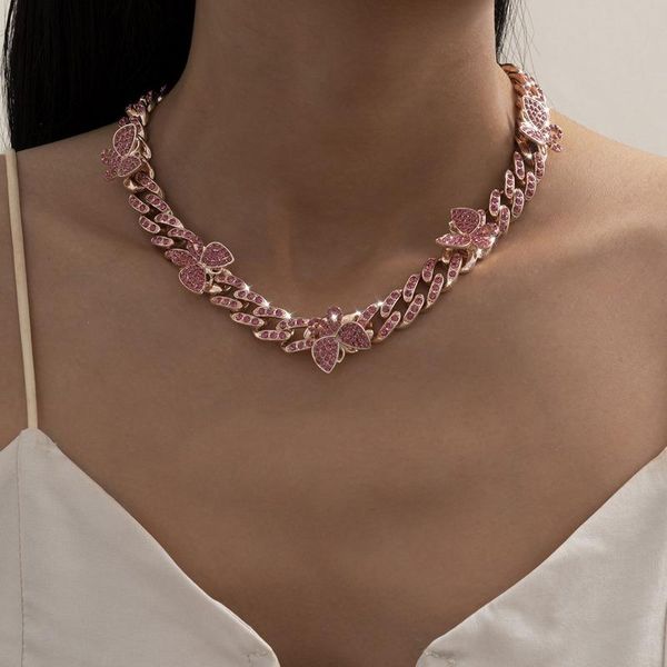 chains women's necklaces punk chain 2021 trend goth butterflies woman neck thick couple choker rave party women necklace jewelry, Silver
chains women's necklaces punk chain 2021 trend goth butterflies woman neck thick couple choker rave party women necklace jewelry, Silver