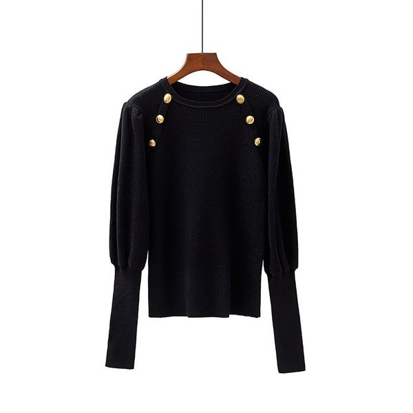 new fashion jumper autumn winter knitted sweater women 2021 korean oversized sweaters female button wild knit pullover full aik9, White;black
new fashion jumper autumn winter knitted sweater women 2021 korean oversized sweaters female button wild knit pullover full aik9, White;black