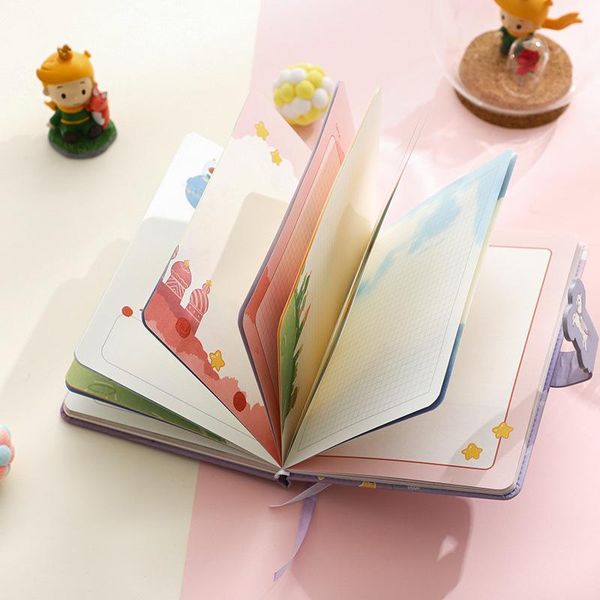 notepads cartoon pu little prince notebook colored writing pages school kids notepad diary book planner stationery, Purple;pink
notepads cartoon pu little prince notebook colored writing pages school kids notepad diary book planner stationery, Purple;pink