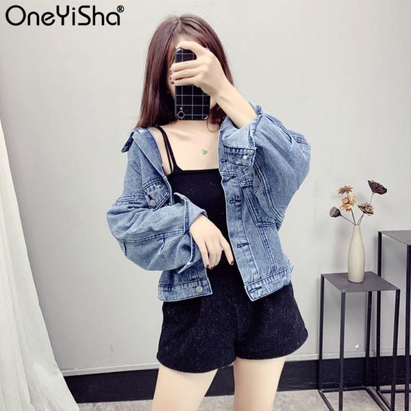 women's jackets casual women 2021 jeans jacket fashion denim for short spring autumn jean coat long sleeve blue ladies clothing, Black;brown
women's jackets casual women 2021 jeans jacket fashion denim for short spring autumn jean coat long sleeve blue ladies clothing, Black;brown