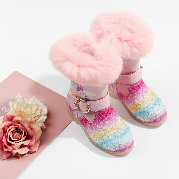 rainbow sequined children' short boots new autumn and winter plus velvet warm girls snow boots transparent, Black;grey
rainbow sequined children' short boots new autumn and winter plus velvet warm girls snow boots transparent, Black;grey