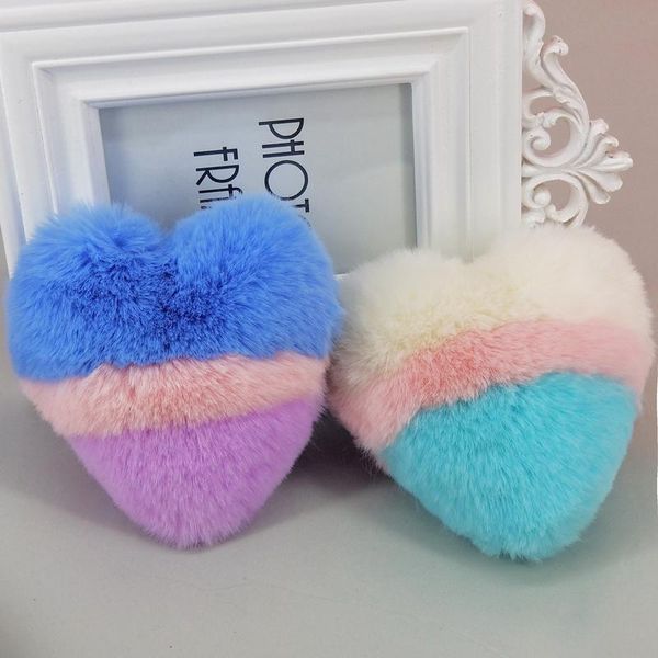 keychains heart pompom keychain striped fur puffy balls keyring women bags pendants decoration car keys accessories wedding party gifts, Silver
keychains heart pompom keychain striped fur puffy balls keyring women bags pendants decoration car keys accessories wedding party gifts, Silver