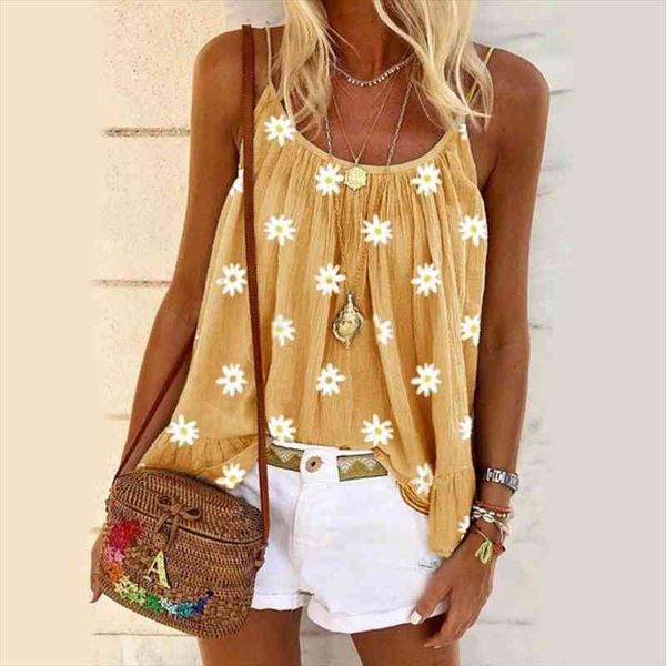 daisy printed camisole fashion summer women cami casual loose clothes sleeveless t shirt girls sweet plus size xs 5xl, White
daisy printed camisole fashion summer women cami casual loose clothes sleeveless t shirt girls sweet plus size xs 5xl, White