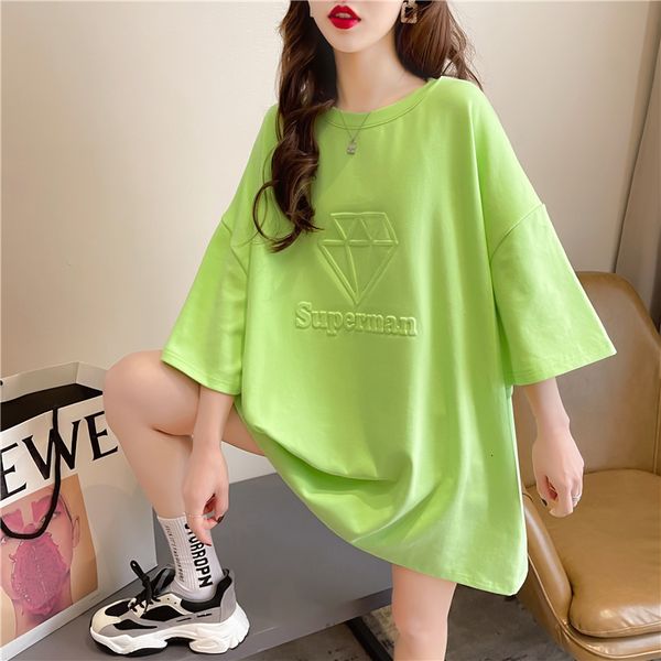 2021 cotton mid-length loose short-sleeved spring and summer new college style 3d letter printed t-shirt 9jkw, White
2021 cotton mid-length loose short-sleeved spring and summer new college style 3d letter printed t-shirt 9jkw, White