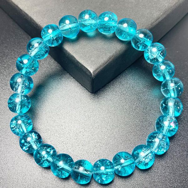 beaded, strands blue powder crystal quartz natural stone streche bracelet elastic cord pulserase jewelry beads lovers woman gifts, Black
beaded, strands blue powder crystal quartz natural stone streche bracelet elastic cord pulserase jewelry beads lovers woman gifts, Black