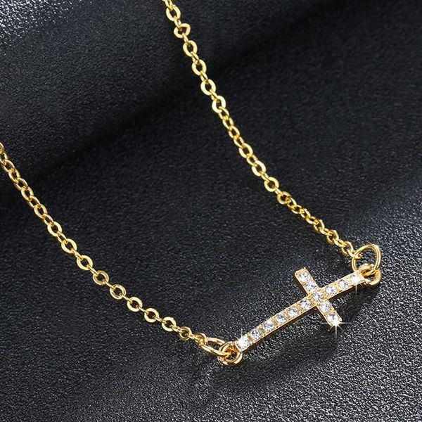 pendant necklaces fashion crystal cross necklace men women maxi copper plated statement jewelry gift, Silver
pendant necklaces fashion crystal cross necklace men women maxi copper plated statement jewelry gift, Silver