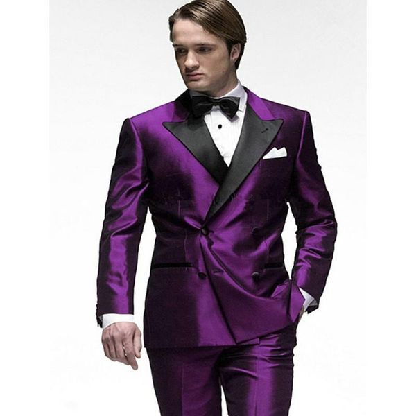 men's suits & blazers purple men suit regular fit set casual man tuxedo for wedding prom costume mariage homme (jacket+pants), White;black
men's suits & blazers purple men suit regular fit set casual man tuxedo for wedding prom costume mariage homme (jacket+pants), White;black