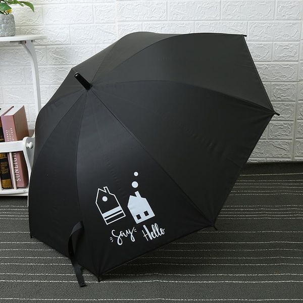 umbrellas nordic style series umbrella men's straight long handle simple black women plastic
umbrellas nordic style series umbrella men's straight long handle simple black women plastic