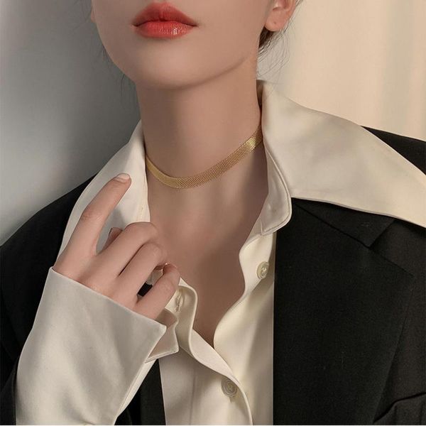 pendant necklaces u-magical luxury gold color metallic chokers necklace for women temperament weave chunky chain jewelry accessories, Silver
pendant necklaces u-magical luxury gold color metallic chokers necklace for women temperament weave chunky chain jewelry accessories, Silver