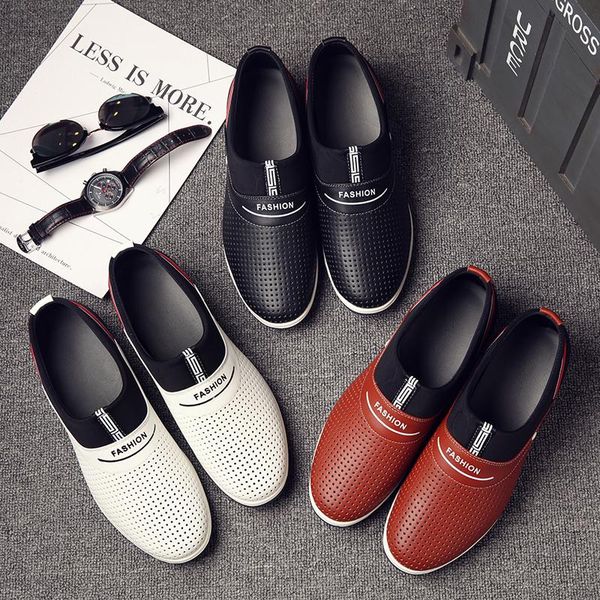 dress shoes summer increased leather men oxford business wedding hole causal fashion oxfords, Black
dress shoes summer increased leather men oxford business wedding hole causal fashion oxfords, Black