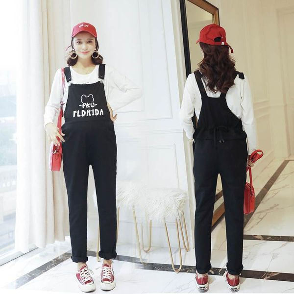 maternity bottoms trousers and bibs suits cartoon letters for pregnant women belly lift pants, White
maternity bottoms trousers and bibs suits cartoon letters for pregnant women belly lift pants, White