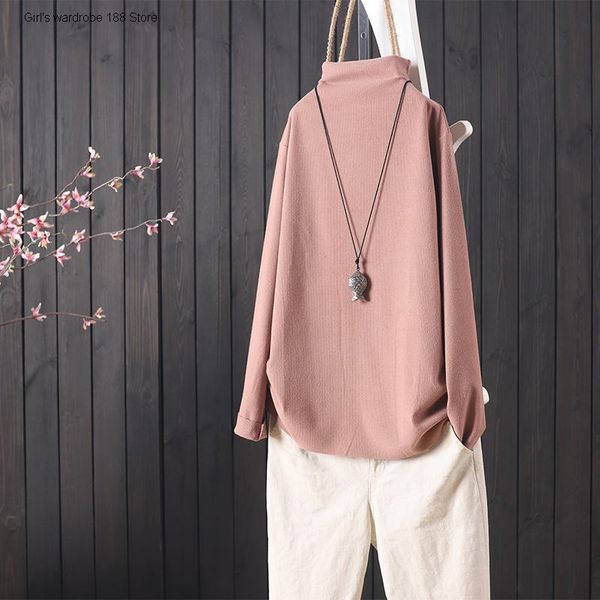 women's sweaters for autumn and winter literature art solid color long sleeve half high collar warm frosted pullover, White;black
women's sweaters for autumn and winter literature art solid color long sleeve half high collar warm frosted pullover, White;black