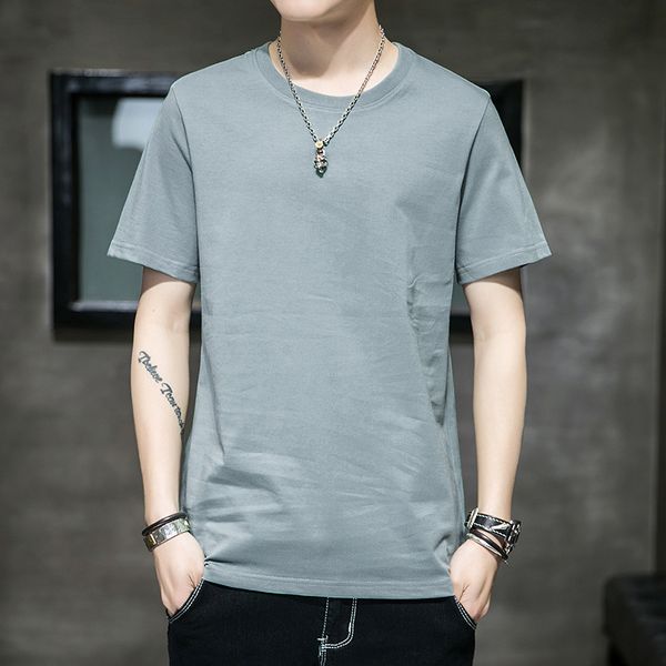 women's t-shirt autumn cotton men's long t-shirt simple round neck short sleeve optional fashion casual youth fashion top, White
women's t-shirt autumn cotton men's long t-shirt simple round neck short sleeve optional fashion casual youth fashion top, White