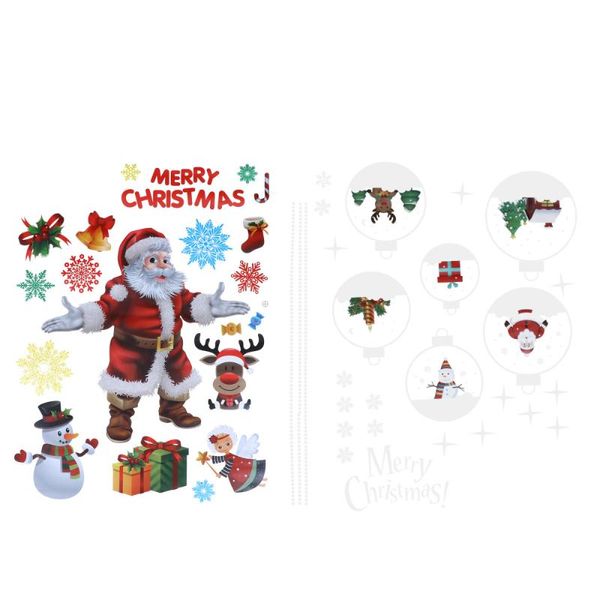 gift wrap 2pcs christmas theme pvc stickers window wall door refrigerator decors
gift wrap 2pcs christmas theme pvc stickers window wall door refrigerator decors