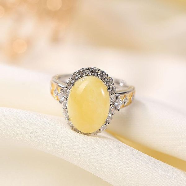 cluster rings amber for women blingbling crystals fine jewelry real 925 sterling silver beeswax open ring (adjustable) k0082, Golden;silver
cluster rings amber for women blingbling crystals fine jewelry real 925 sterling silver beeswax open ring (adjustable) k0082, Golden;silver