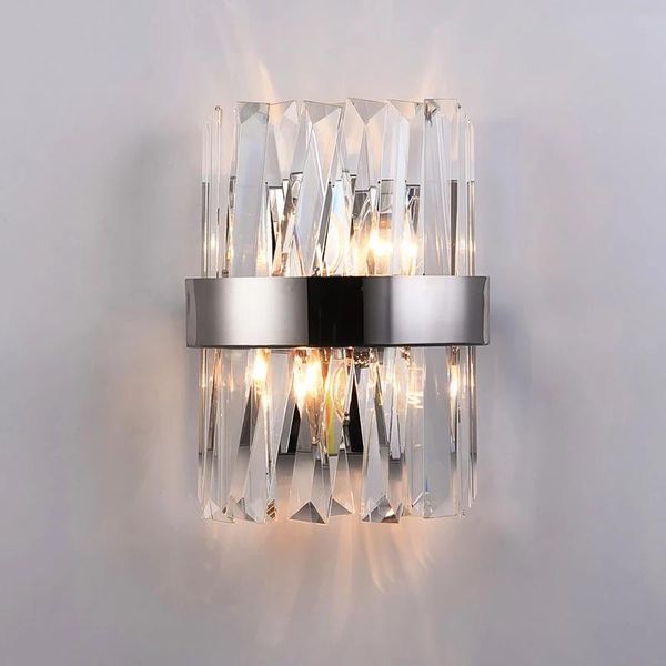 new modern crystal wall lamp sconce led indoor light fixtures for home decor bedroom bathroom corridor mirror
new modern crystal wall lamp sconce led indoor light fixtures for home decor bedroom bathroom corridor mirror