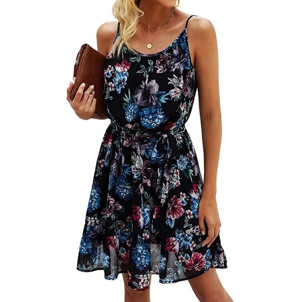 vintage casual female beach dress sleeveless backless flower print women dress summer 2021 boho floral camisole long, White
vintage casual female beach dress sleeveless backless flower print women dress summer 2021 boho floral camisole long, White