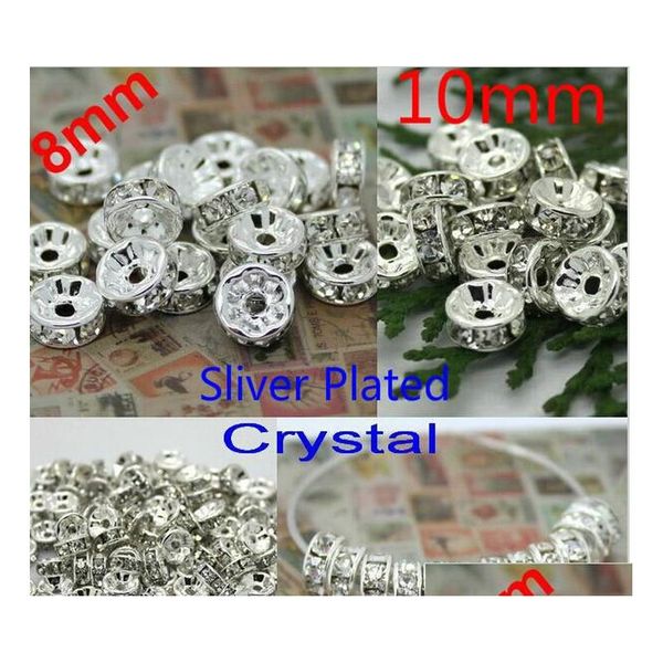 8mm 10mm diy crystal bead spacer metal silver plated rhinestone charms collar beads for jewelry m jllthe carshop2006
8mm 10mm diy crystal bead spacer metal silver plated rhinestone charms collar beads for jewelry m jllthe carshop2006