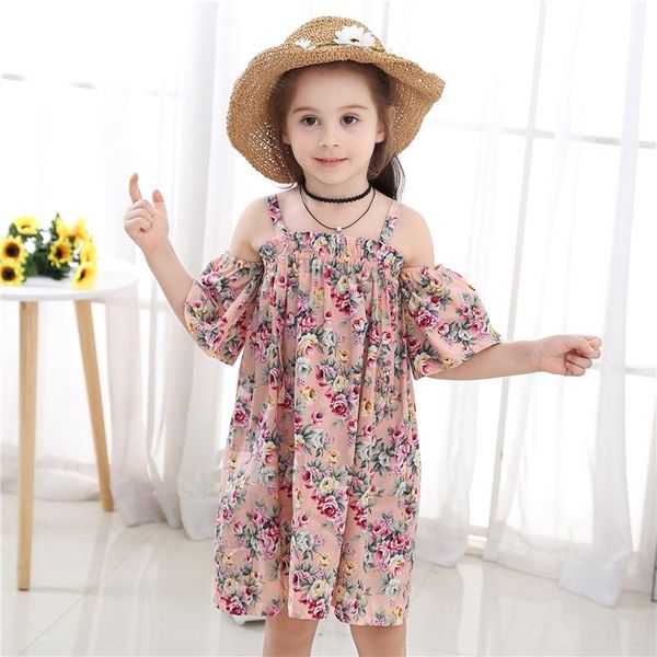 girl's dresses 2021 kids dress girls floral print off shoulder short sleeve one-piece for summer fall pink, Red;yellow
girl's dresses 2021 kids dress girls floral print off shoulder short sleeve one-piece for summer fall pink, Red;yellow
