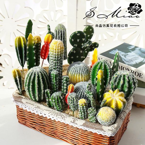 diy office deskartificial plants simulated pvc succulent plant cactus multi floral head bonsai potted ornaments
diy office deskartificial plants simulated pvc succulent plant cactus multi floral head bonsai potted ornaments
