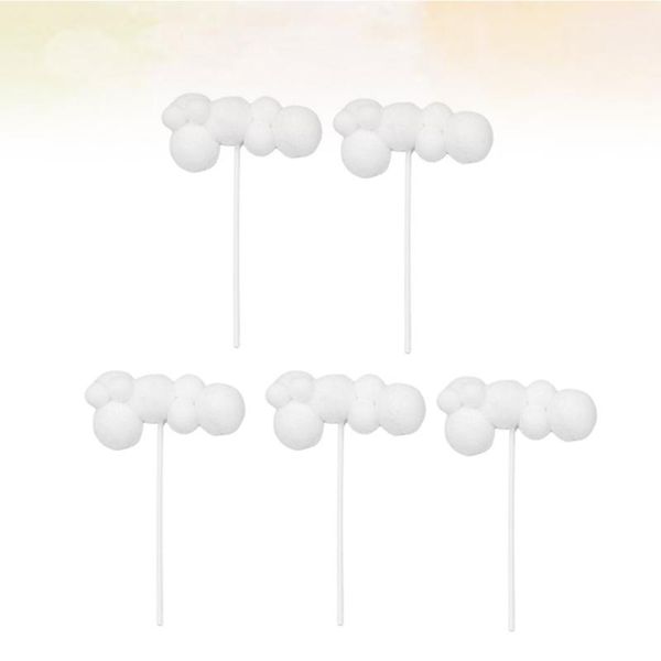 other festive & party supplies 5pcs woolen yarn cloud cake pick decoration for birthday (white, long style)
other festive & party supplies 5pcs woolen yarn cloud cake pick decoration for birthday (white, long style)