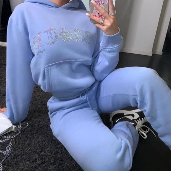 women's two piece pants set diamond rhinestones letter tracksuit for women jogging casual suits 2021 spring autumn winter joggers sets, White
women's two piece pants set diamond rhinestones letter tracksuit for women jogging casual suits 2021 spring autumn winter joggers sets, White