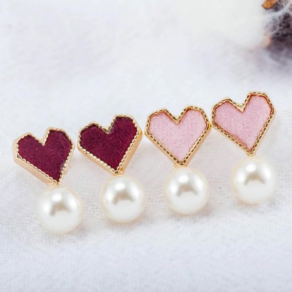 stud simple woman red love earrings design ins net wind fashion female wholesale, Golden;silver
stud simple woman red love earrings design ins net wind fashion female wholesale, Golden;silver