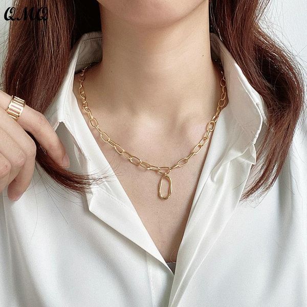 chains 925 sterling silver irregular oval pendant necklace for women quality expensive heavy 18k golden clavicle chain jewelry
chains 925 sterling silver irregular oval pendant necklace for women quality expensive heavy 18k golden clavicle chain jewelry