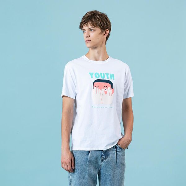 2021 summer new t-shirt men carton print 100% cotton tees plus size streetwear tshirt sj170552 w8mf, White
2021 summer new t-shirt men carton print 100% cotton tees plus size streetwear tshirt sj170552 w8mf, White