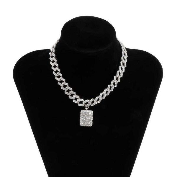 salircon kpop miami cuban rhinone thick necked trumpet necklace luxury crystal women's necklace accessories 2020 trend q0809, Silver
salircon kpop miami cuban rhinone thick necked trumpet necklace luxury crystal women's necklace accessories 2020 trend q0809, Silver