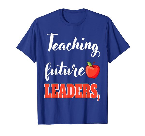 Teaching Future Leaders Shirt, White;black